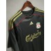 Liverpool 09/10 Away Black Soccer Jersey